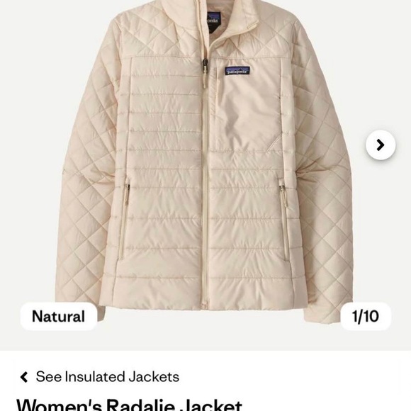 XL Women’s Radalie Jacket by Patagonia - Picture 7 of 8